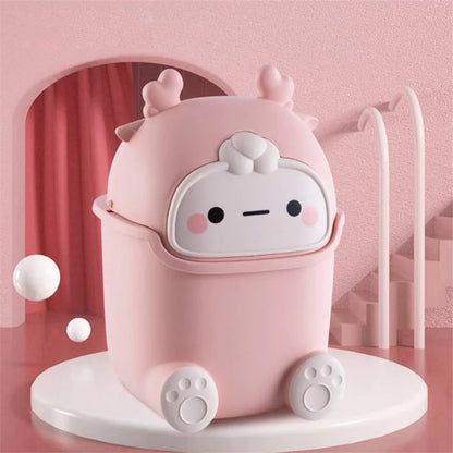 Adorable Kawaii Desktop Trash Can 🗑️✨ | Cute Mini Rubbish Bin for Home & Office 🏠🖊️ | Perfect Kids Room Decoration 🌟