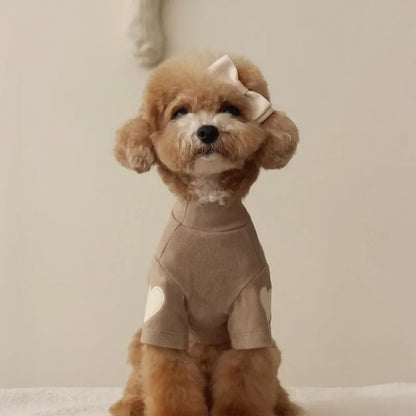 Snuggly Love Bear Hoodie 🐻✨ for Pups & Kitties - Cozy Winter Fashion! 🐾❤️