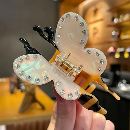 Bee Ball Shape Hair Claw Clip For Women Cute Cartoon Shark Acrylic Accessory 🐝🦈