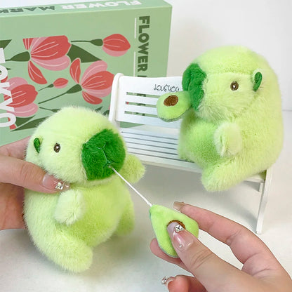 🐾 Capybara Cuties Keychain Duo - Whimsical Plush Pals for Everyone! 🌈✨