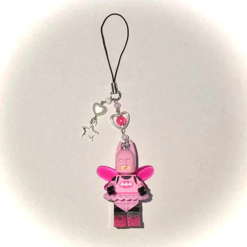 3D Fairy Bat Keychain Pendant For Phones And Backpacks Gift 🎒🪄🎁