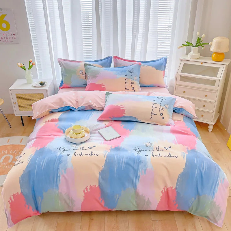 Charming Strawberry Dreamland Duvet Set 🍓✨ Cozy Kawaii Bedding for Sweet Sleep!