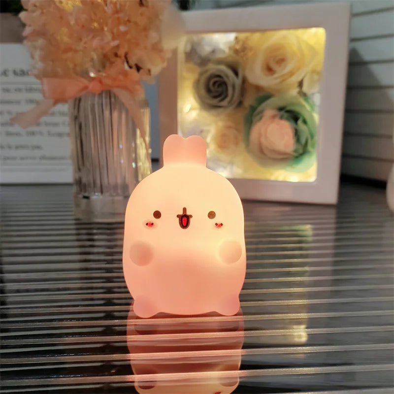🌟 Bunny Glow Buddy 🐰✨ - Adorable LED Night Light for Cozy Spaces! - Pixie Quill