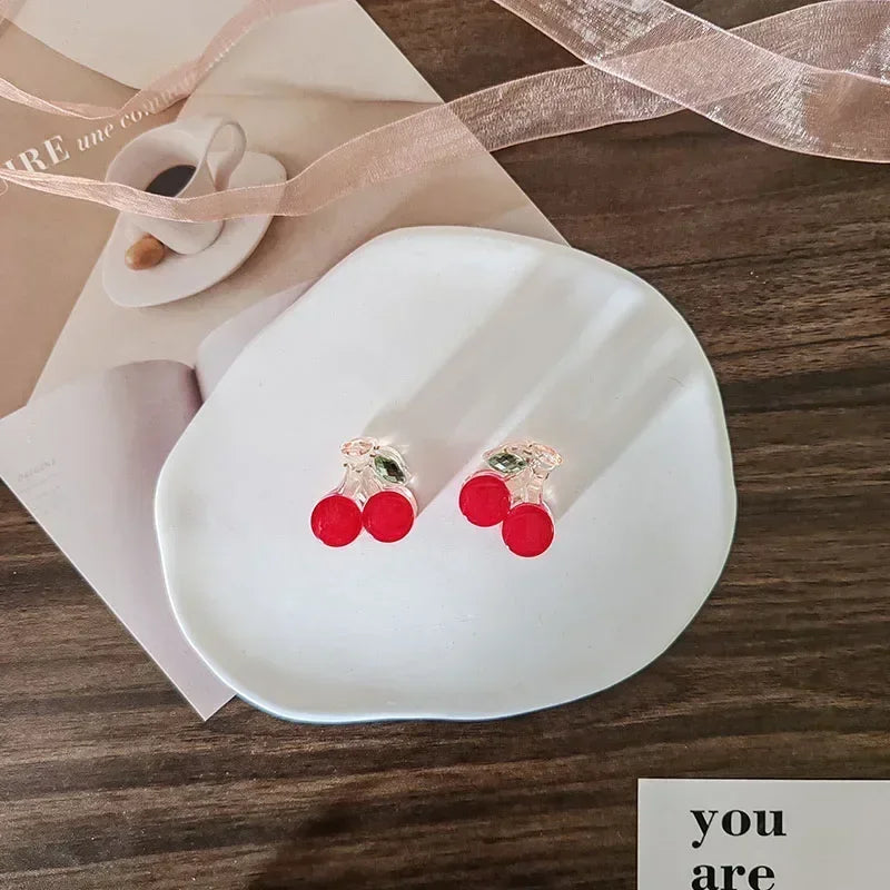 Kawaii Cherry Blossom Hair Claws 🍒🌸 | Cute Hair Clips for Women & Kids | Adorable Hair Accessories & Gifts