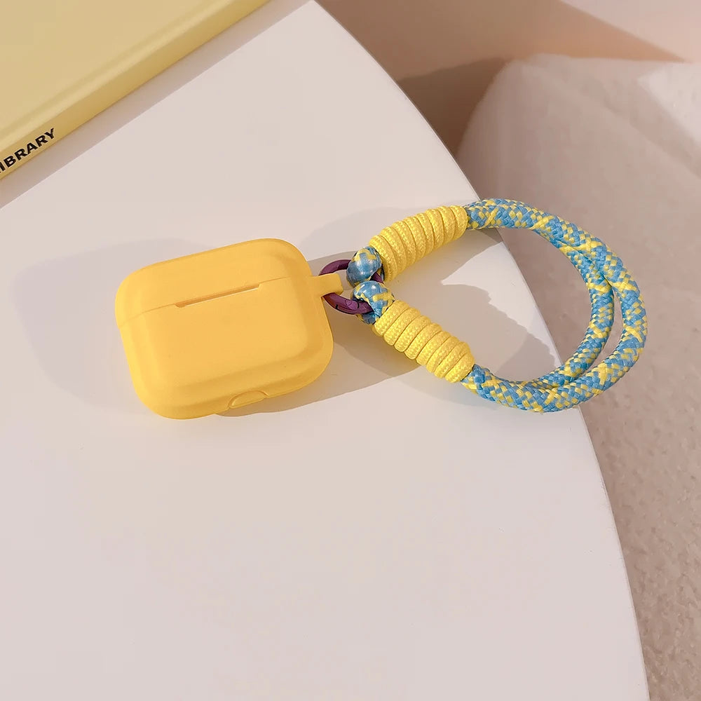 Kawaii Silicone Case for Apple AirPods 🎀✨ Cute & Soft Cover with Strap for Pro 2 & 3rd Gen! 🎧💖