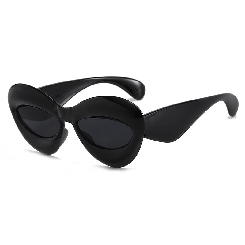 Kawaii Candy Color Cat Eye Sunglasses 🌈✨ | Y2K Gradient Shades for Trendy Women 👓💖