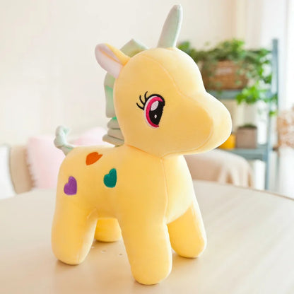 Kawaii Unicorn Pony Plush Toy 🦄✨ | Adorable Stuffed Animal for Kids' Parties & Christmas Gifts 🎉🎁