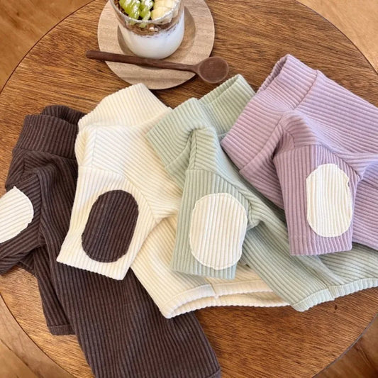 🐾 Cozy Cutie Doggie Pullover ✨ Sweet Solid Color Winter Wear for Pups! 🌈