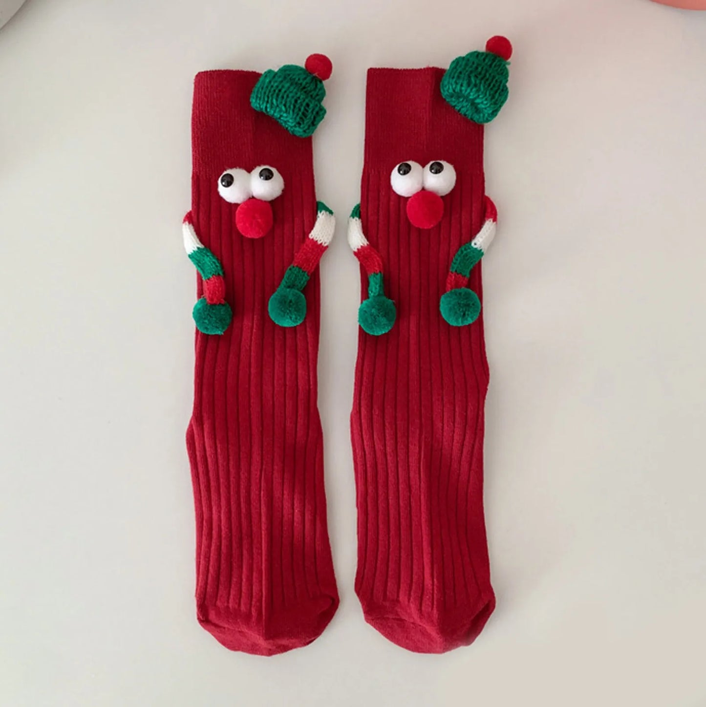 Cute Christmas Cartoon Socks For Women Mid Calf Cozy Gift 🧦🎄🎁