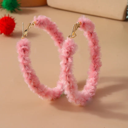 Whimsical Christmas Wreath Garland Earrings For Women Holiday Jewelry Gift 🎄