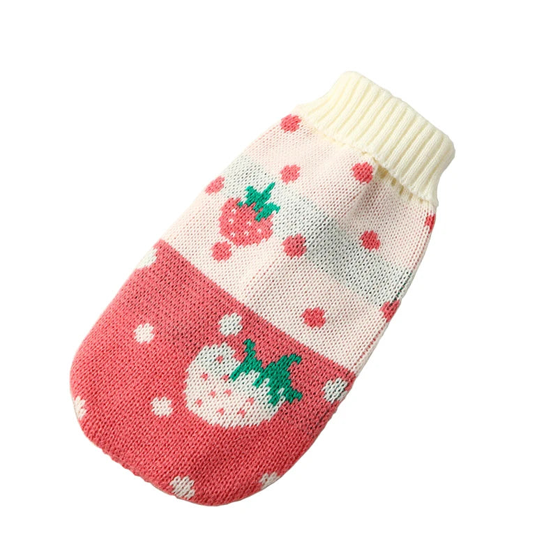 Kawaii Cozy Pup & Kitty Sweater 🐶🐱✨ | Adorable Winter Wear for Small & Medium Dogs!