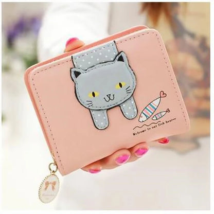 Wallest Women Purse Cute  Anime Wallet  Portable Small Luxury Wallets for Women Clutch Bag Carteras Para Mujer Coin Pocket