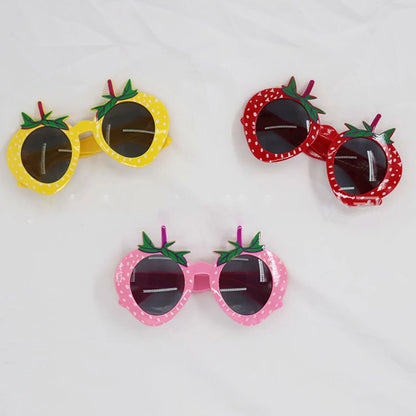 Kawaii Strawberry Sunglasses 🍓✨ | Cute Party Prop for Adults & Kids | Fun Summer Photo Accessory! 🌞🎉