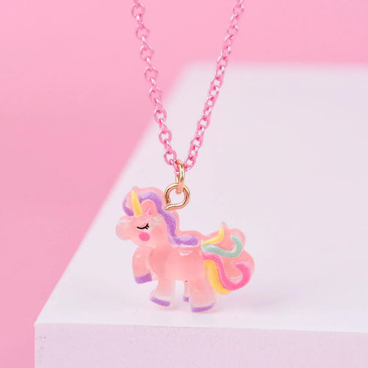 Kawaii Unicorn BFF Choker Necklace 🌈✨ | Adorable Friendship Pendant for Girls & Kids 🦄💕