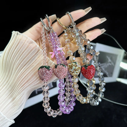 Boutique Bead Phone Charm Wrist Strap For Travel Photos Handheld 📱✨