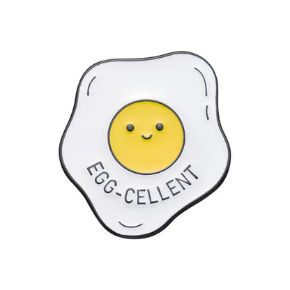 Kawaii Animal & Plant Enamel Pins 🌿🦜 Cute Brooches - Toucan, Pigeon, Succulent & More! 🥚🥒