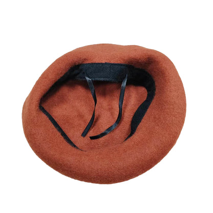 Elk Horn Deer Antlers Fox Ear Family Beret Hat Wool Felt For Kids And Women 🦊🦌