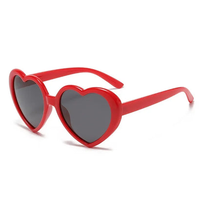 Kawaii Love Heart Polarized Sunglasses 💖✨ | Cute Retro UV400 Eyewear for Trendy Women 🌈🕶️