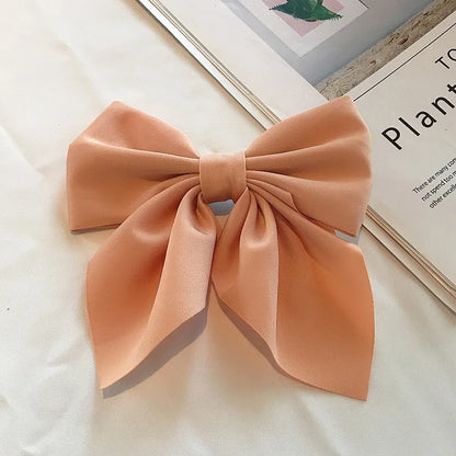 Kawaii Rainbow Bow Hair Clips 🎀✨ | Adorable Satin Barrettes for Girls & Women | Cute Butterfly Hair Accessories 🦋🌈