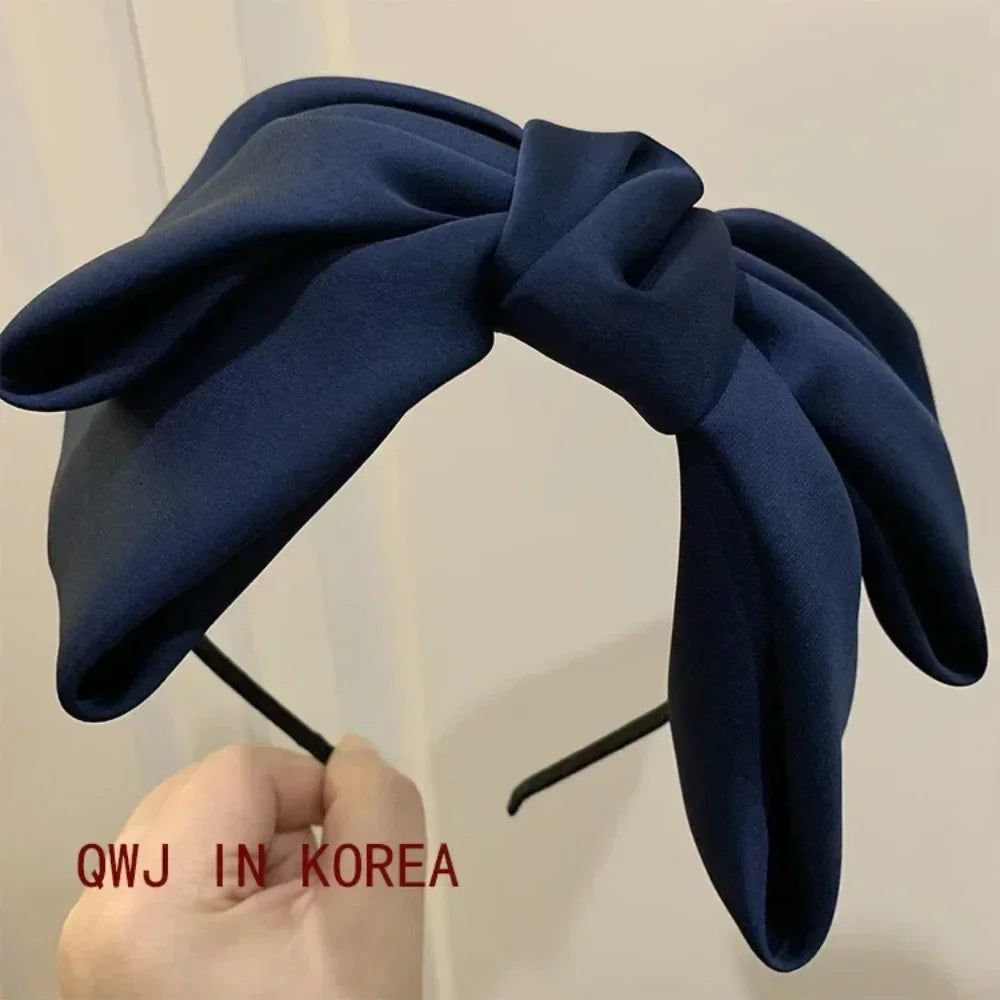 Kawaii Big Bow Black Headband 🎀✨ | Vintage Style Hair Accessory for Women & Girls | Chic & Cute Hairbands for Every Occasion!