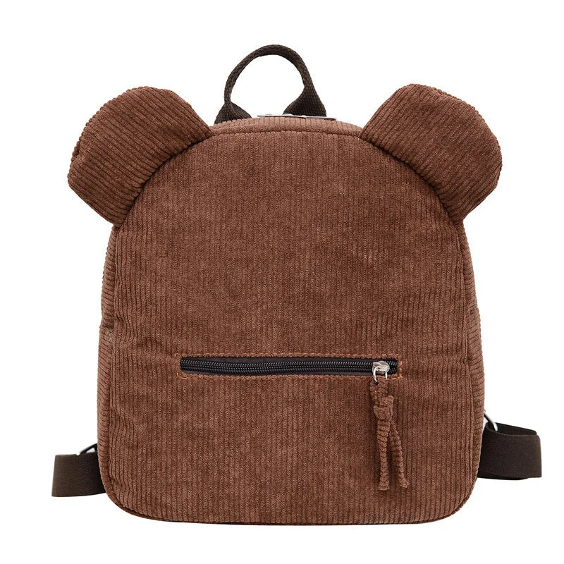 Kawaii Custom Teddy Bear Backpack 🎒✨ | Personalized Kids School Bag with Embroidered Name 🐻🎉 | Perfect for Birthdays & Children's Day Gifts!