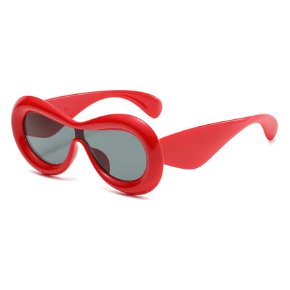 Kawaii Candy Color Cat Eye Sunglasses 🌈✨ | Y2K Gradient Shades for Trendy Women 👓💖