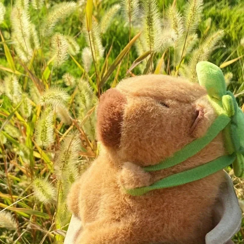 ✨ Adorable Capybara Cuddle Buddy 🐻 23cm Fluffy Friend - Perfect Gift for Animal Lovers! 🎈