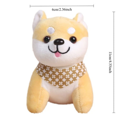 Adorable Shiba Inu Plush Keychain 10 Cm Cute Toy Pendant 🐶🎀