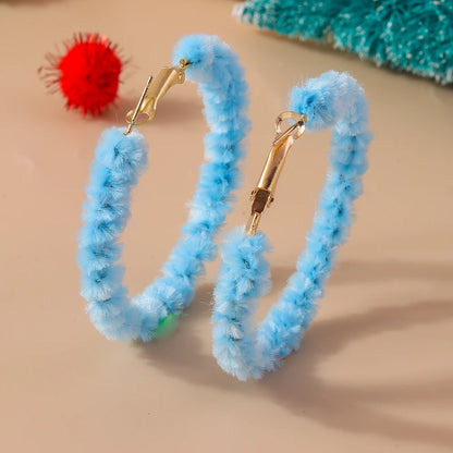 Whimsical Christmas Wreath Garland Earrings For Women Holiday Jewelry Gift 🎄