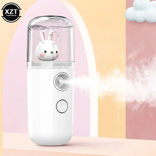 Kawaii Portable 30ml USB Humidifier 🌈✨ | Adorable Aromatherapy Essential Oil Diffuser 💧🐻