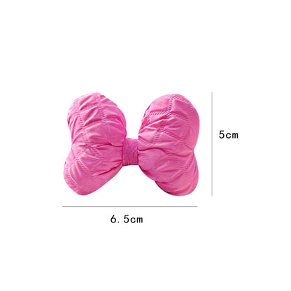 Kawaii Puff Bow Car Decor 🎀✨ | Adorable Light Luxury Fabric Accessories for Your Auto Interior! 🚗💕