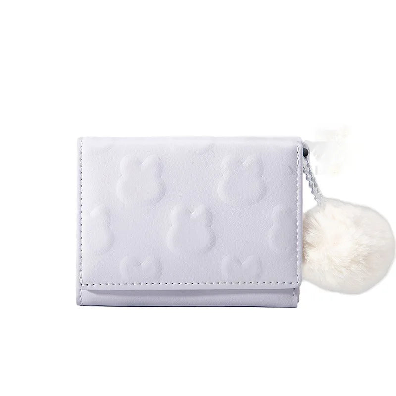 Adorable Rabbit Wallet 🐰✨ Cute Compact Coin Purse for Girls 🎀