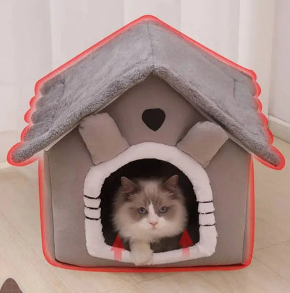 🌟 Cozy Cuddles: Adorable 4-Season Pet Haven for Tiny Paws 🐾✨