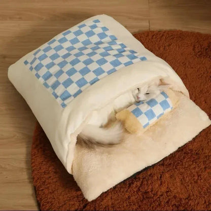 Purrfectly Cozy Cat Cloud ☁️🐾 Plush Winter Den for Furry Friends 🐱✨
