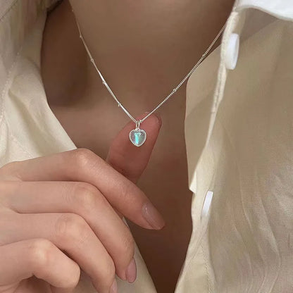 ✨ Kawaii Starry Zircon Pendant Necklace 🌟 | Cute Beaded Chain for Y2K Girls | Trendy Hip Hop Aesthetic Jewelry 🎀 | Perfect Gift for Moms & Besties! 💖