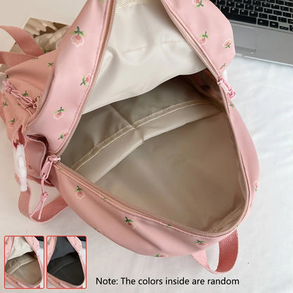 Kawaii Mini Backpack 🎒✨ - Adorable Japanese K-Style School Bag with Fun Prints! 🐾💖