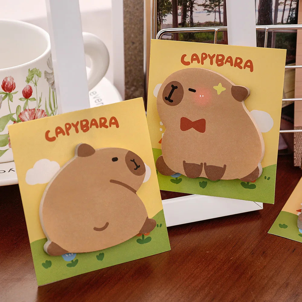 🐡✨Adorable Pufferfish Sticky Notes - 5Pcs Irregular Memo Pad Set for Creative Students! 📚💖