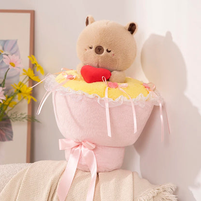 Kawaii Plushie Bouquet 🐼💖 - Comfy and Cute Hug Pillow for Couples & Special Occasions!