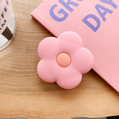 🌸✨ Cute & Colorful Flower Power Phone Stand! 🌼📱 Foldable Finger Ring Grip for iPhone 14 Pro Max, Samsung A54 & Xiaomi! 🌈💕 - Pixie Quill