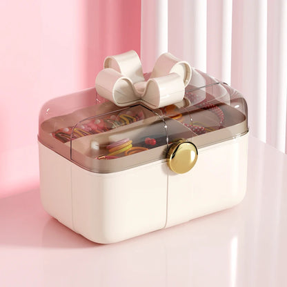 Kawaii Kids' Jewelry Organizer Box 🌈✨ - Adorable Large Capacity Storage for Little Treasures! 🦄💖