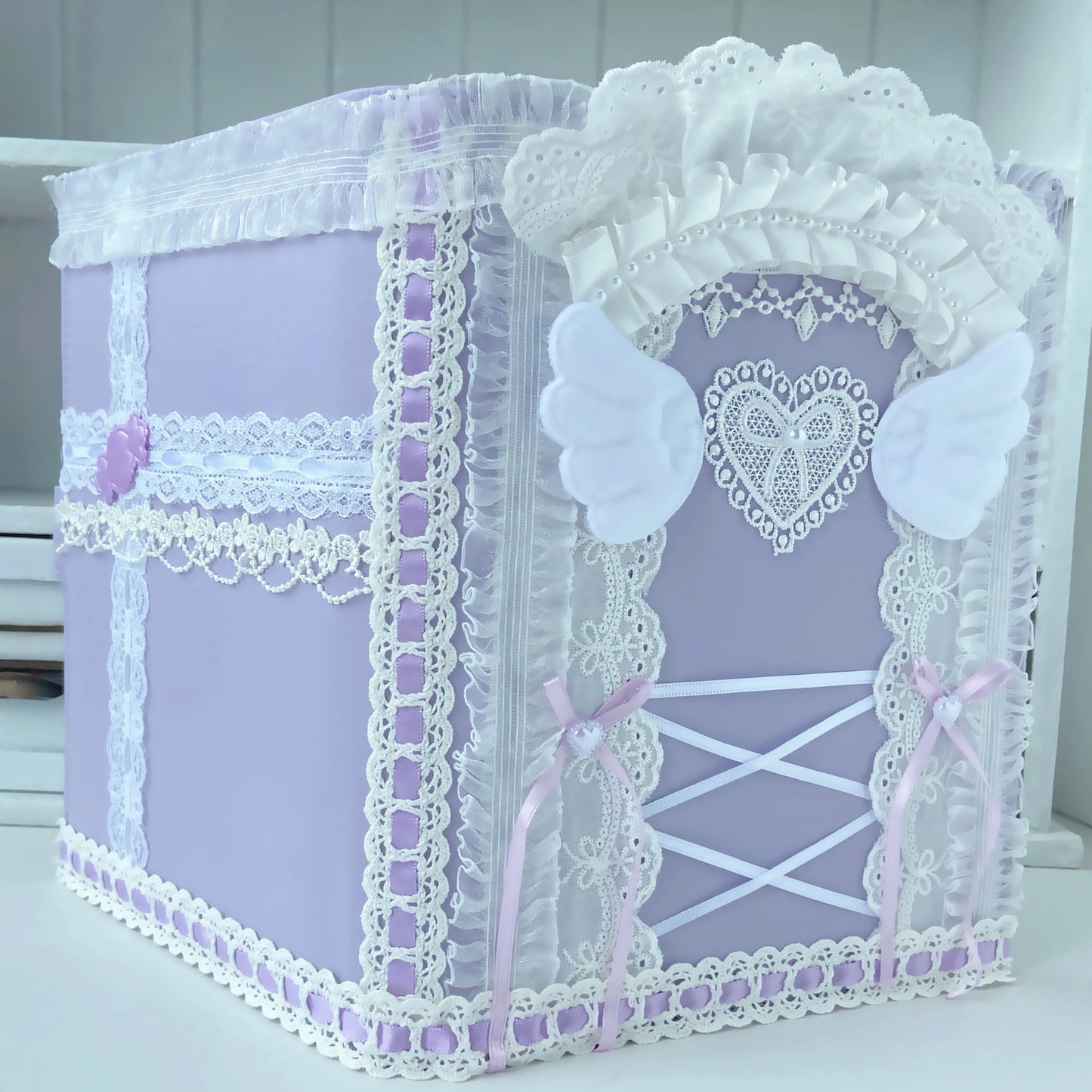 Sweet Kpop Photocard Album A5 Binder With Lace PU Cover Card Holder 📚💖