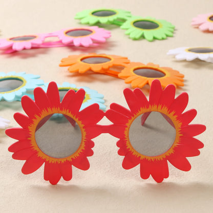 Kawaii Sunflower Sunglasses 🌼✨ | Adorable Daisy-Shaped Eyewear for Fun Parties & Photos 📸💖