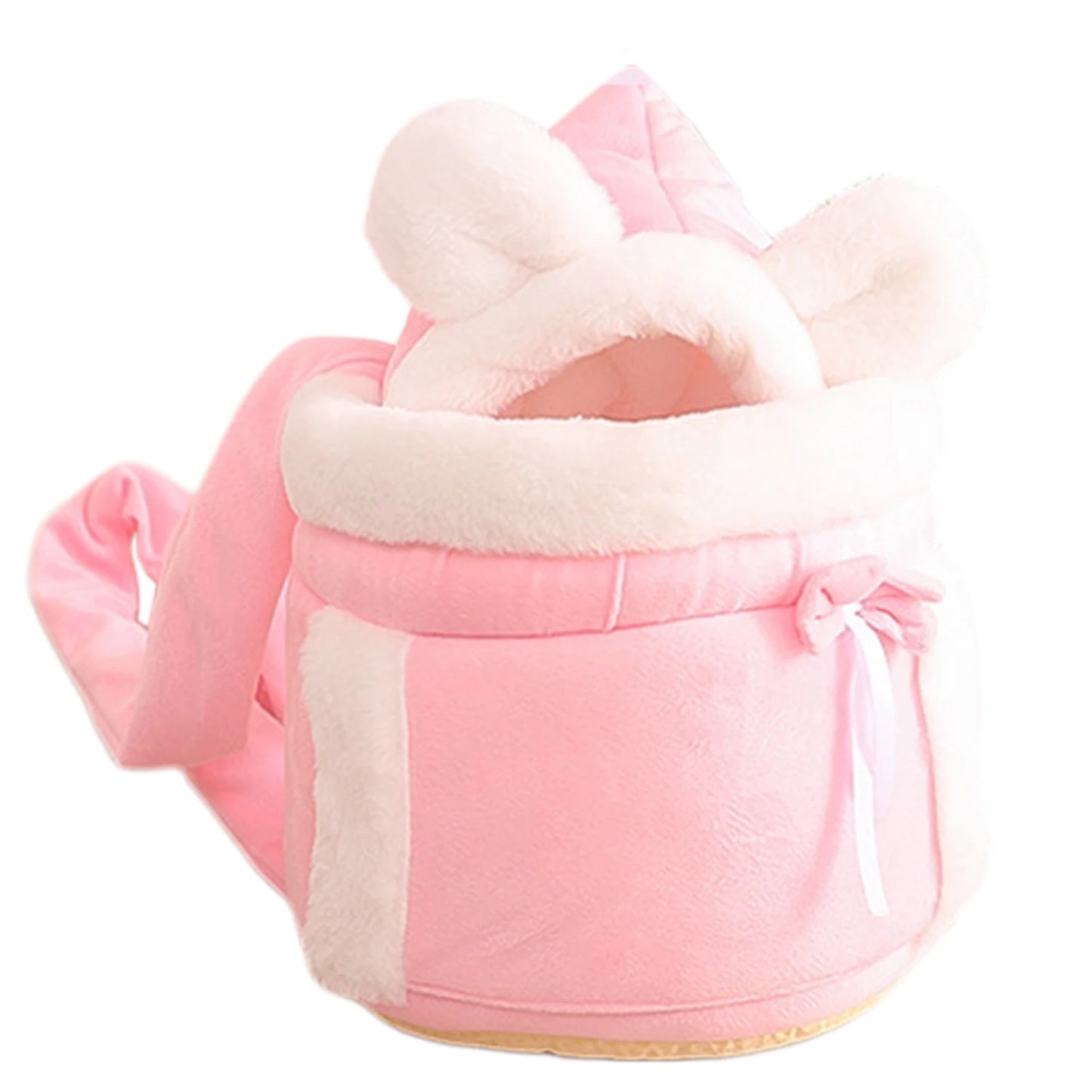 Kawaii Cozy Pet Backpack 🐾🌈 - Plush Travel Carrier for Cats & Dogs 🐶✨ Perfect for Outdoor Adventures!