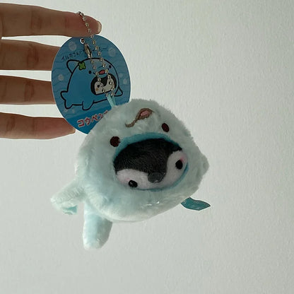 Kawaii Plush Penguin Keychain 🐧✨ | Cute Doll Keyring for Girls | Adorable Taiyaki Design | Perfect Gifts & Party Favors! 🎁💕