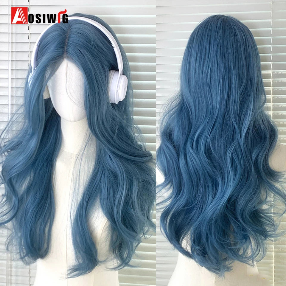 Cute Ombre Blonde & Black Double Ponytail Lolita Wig 🎀✨ - Kawaii Cosplay Hair with Bangs for Harajuku Style! 💖👸