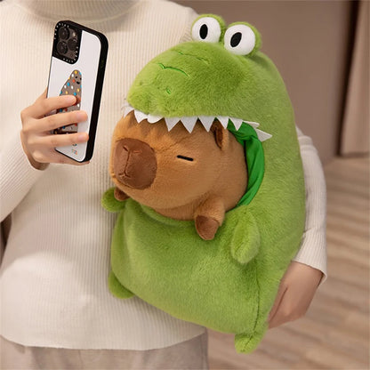 Kawaii Capybara Plush Toy 🐊✨ | Adorable Crocodile Capibara Stuffed Animal for Kids 🎉 | Perfect Birthday Gift! 🎁