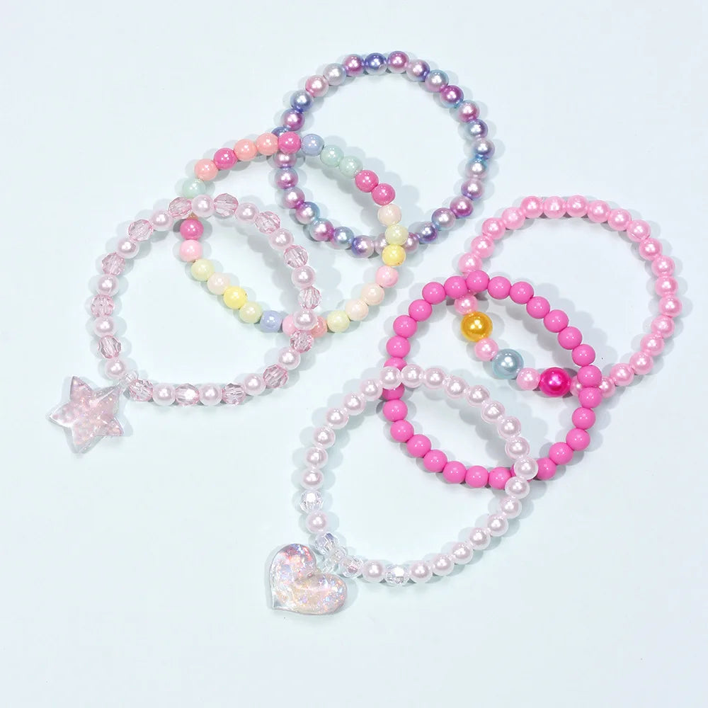 6pcs Party Bracelets - Kawaii Charm