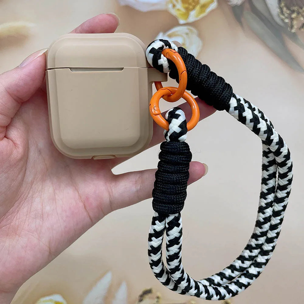 ✨ Cute & Colorful Silicone AirPods Case 🎀 | Adorable Girl Earphone Cover with Anti-Lost Lanyard 💖 - Pixie Quill