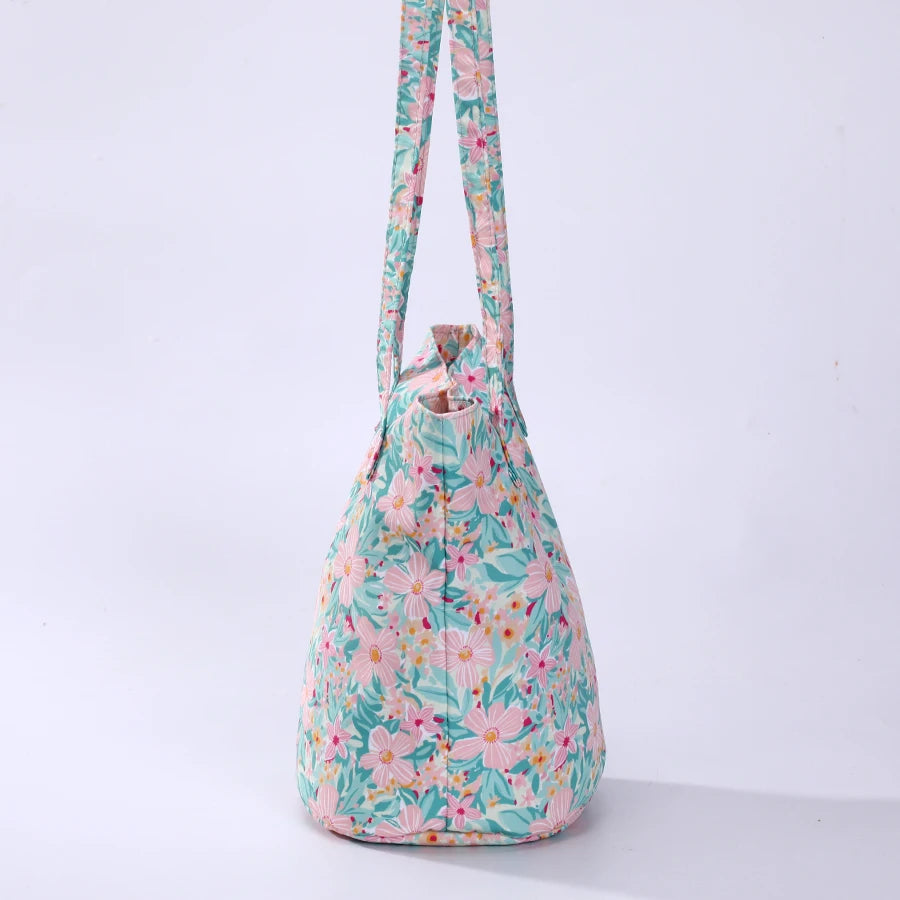 Kawaii Floral Bucket Bag 🌸✨ | Chic Round Handbag for Daily Adventures & Travel 🎒🌼