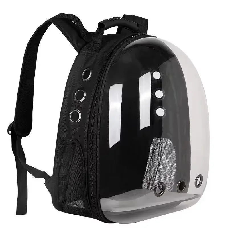 Kawaii Space Capsule Cat Carrier 🐾✨ - Breathable & Adorable Pet Travel Bag for All Furry Friends! 🐱💖